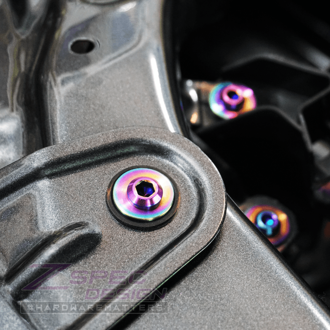 ZSPEC "Stage 2" Dress Up Bolts® Fastener Kit for Audi A5 B9, Titanium - ZSPEC Design LLC - Hardware Fasteners - a5, audi, Fastener Kit, s5, stage 2 - zspecdesign.com
