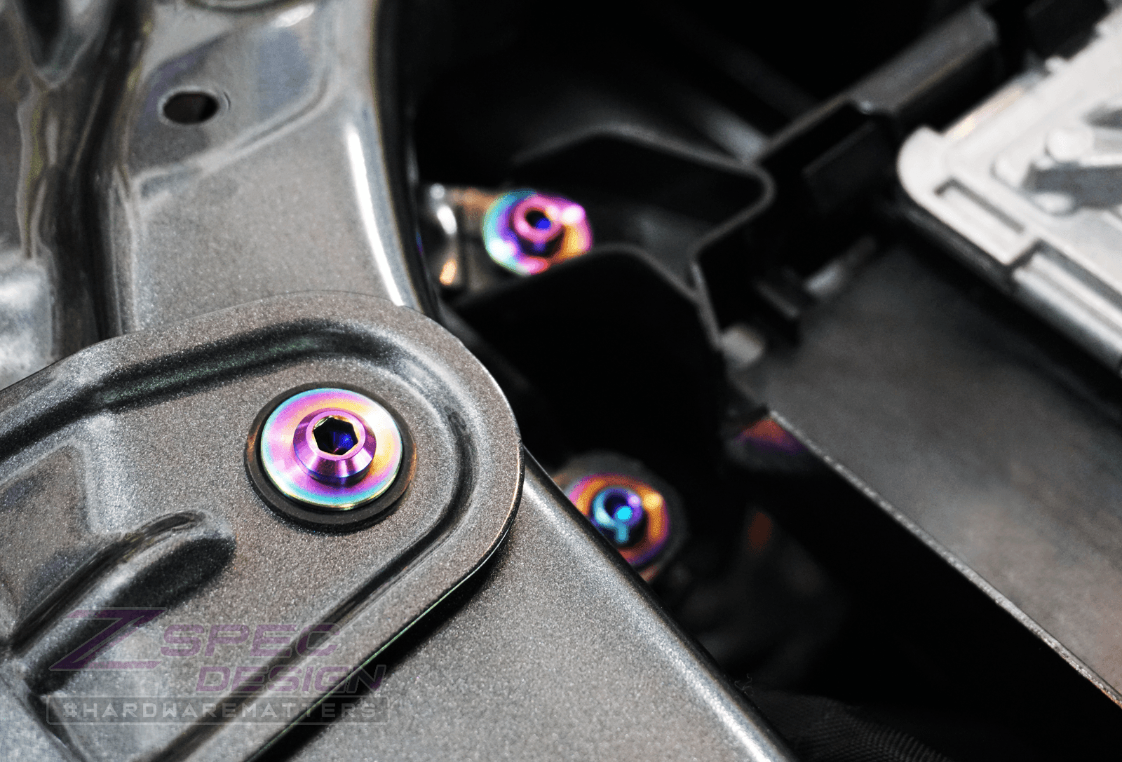 ZSPEC "Stage 2" Dress Up Bolts® Fastener Kit for Audi A5 B9, Titanium - ZSPEC Design LLC - Hardware Fasteners - a5, audi, Fastener Kit, s5, stage 2 - zspecdesign.com