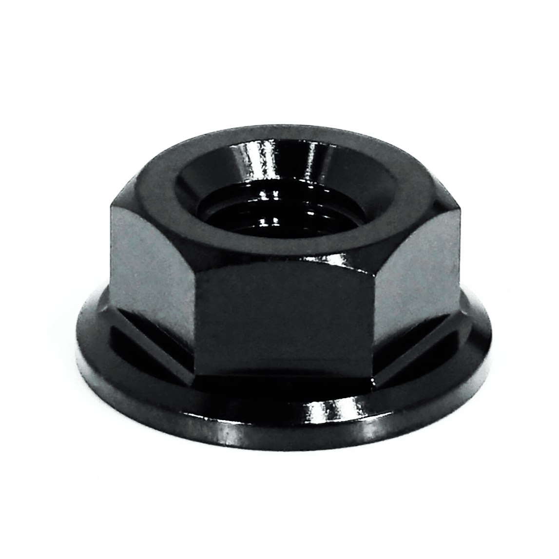 ZSPEC M5-0.8 Metric Flare Nut, Titanium Grade-5, Per Each - ZSPEC Design LLC - Hardware Fasteners - Dress Up Bolt, flare nut, m5, titanium - zspecdesign.com