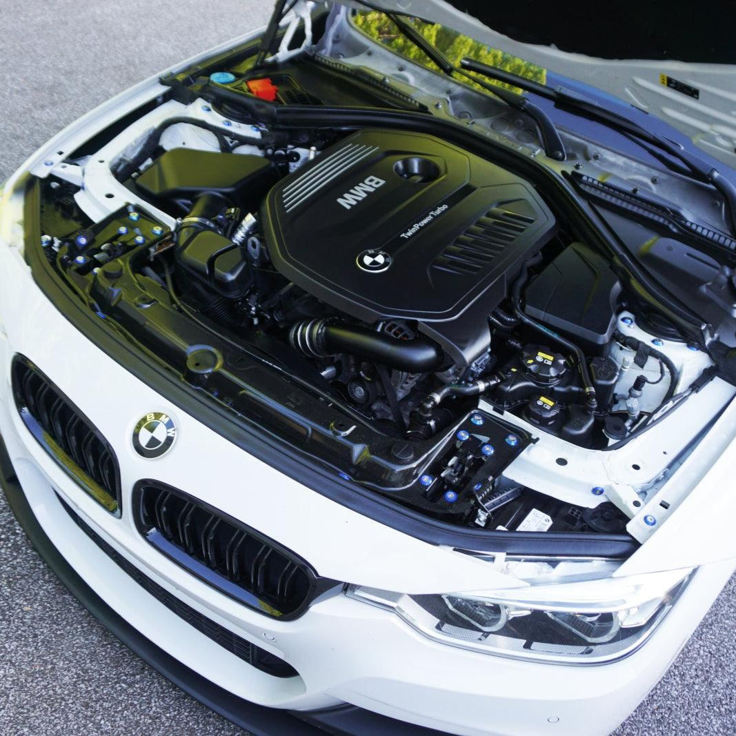 ZSPEC "Stage 2" Dress Up Bolts® Fastener Kit for '14-18 BMW 340i F34 3.0T, Stainless & Billet - ZSPEC Design LLC - Hardware Fasteners - 435i, bmw, F32, Fastener Kit, stage 2 - zspecdesign.com