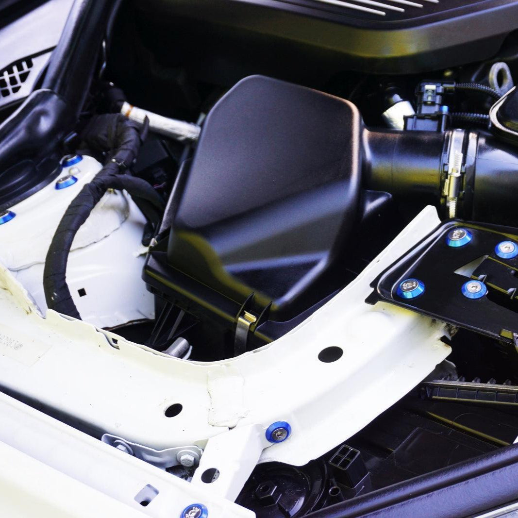 ZSPEC "Stage 2" Dress Up Bolts® Fastener Kit for '14-18 BMW 340i F34 3.0T, Stainless & Billet - ZSPEC Design LLC - Hardware Fasteners - 435i, bmw, F32, Fastener Kit, stage 2 - zspecdesign.com