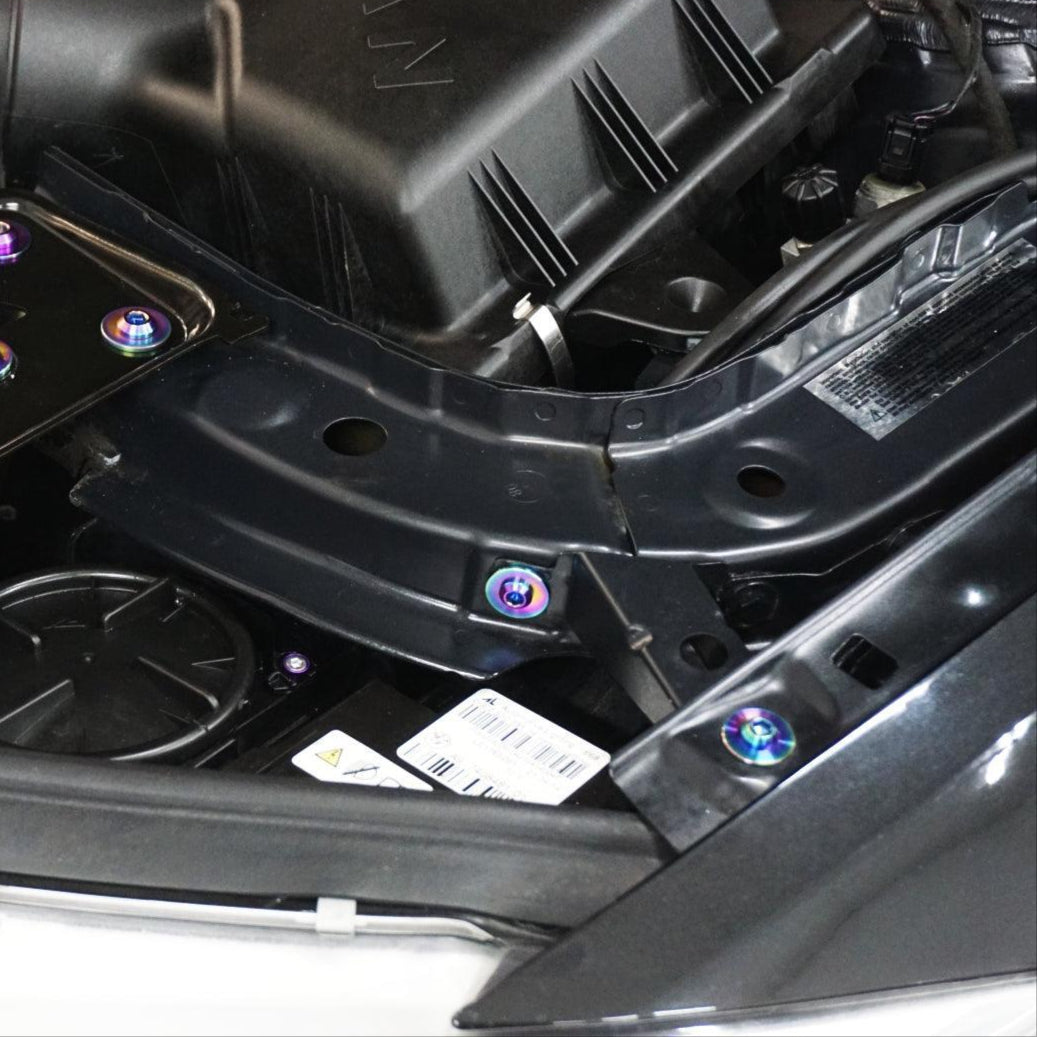 ZSPEC "Stage 2" Dress Up Bolts® Fastener Kit for '14-18 BMW 340i F34 3.0T, Titanium - ZSPEC Design LLC - Hardware Fasteners - 435i, bmw, F32, Fastener Kit, stage 2 - zspecdesign.com