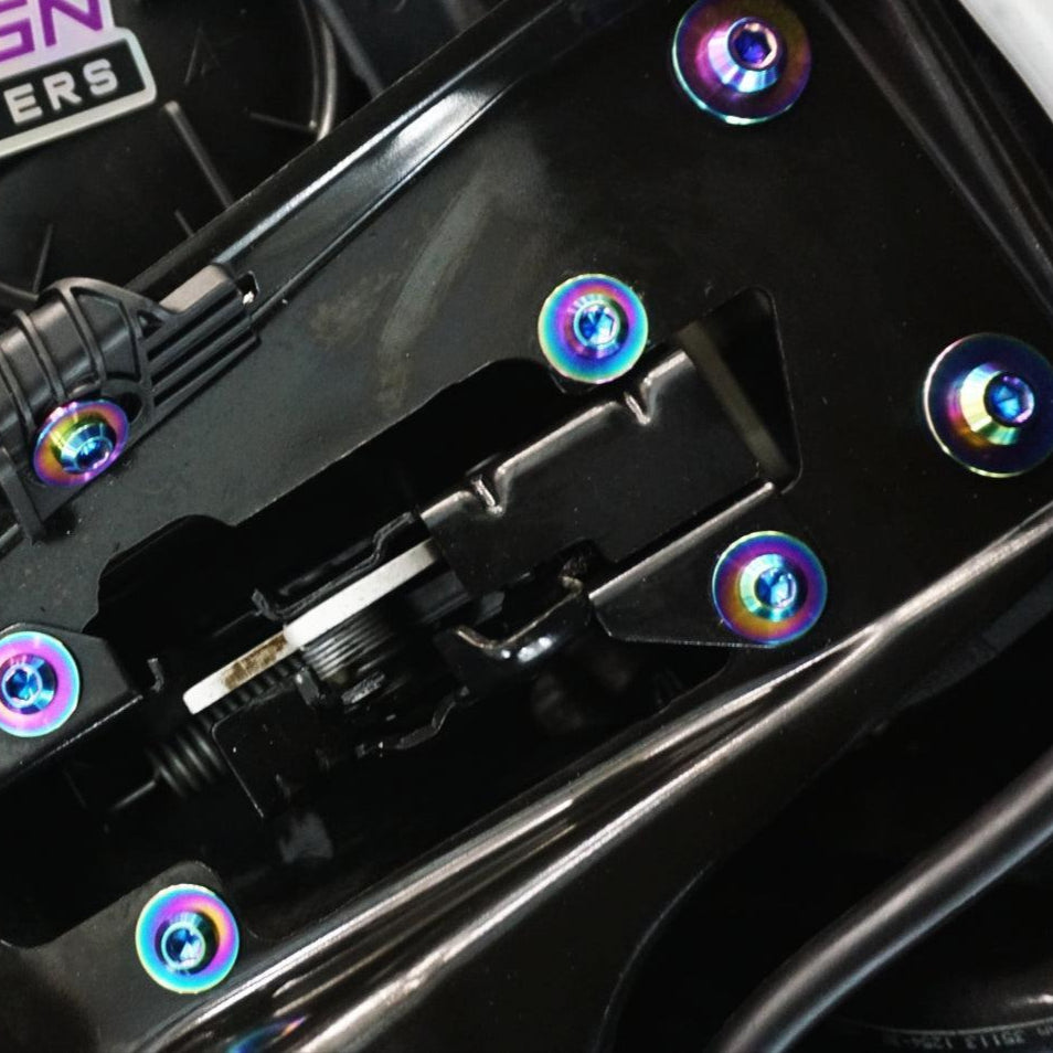 ZSPEC "Stage 1" Dress Up Bolts® Fastener Kit for '14-18 BMW 340i F34 3.0T, Titanium - ZSPEC Design LLC - Hardware Fasteners - 435i, bmw, F32, Fastener Kit, stage 1 - zspecdesign.com