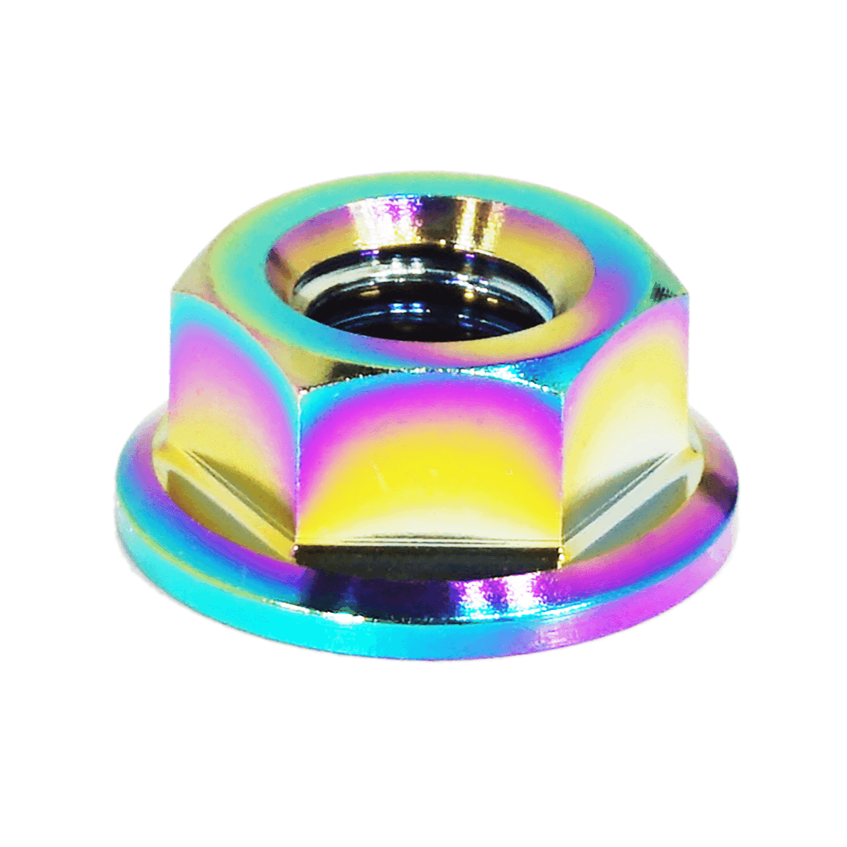 ZSPEC M12-1.25 Metric Flare Nut, Titanium Grade-5, Sold per Each - ZSPEC Design LLC - Hardware Fasteners - Dress Up Bolt, flare, m12, nut, titanium - zspecdesign.com