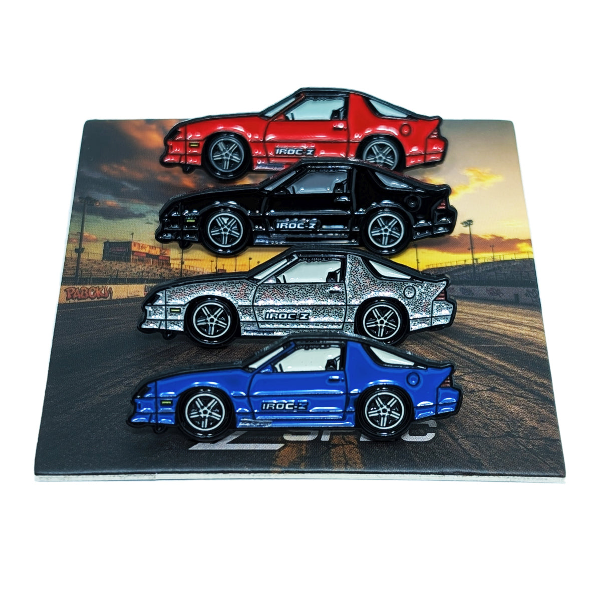 ZSPEC Collector Lapel / Hat Pin - '80's Chevy Camaro IROC-Z - Great for hats, backpacks...for display. Whatever your use, it's a great enthusiast gift.