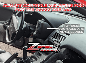 ** PRE-BUY** ZSPEC 300zx Z32 Mounting PODs for LHD Climate & Lighting Controls