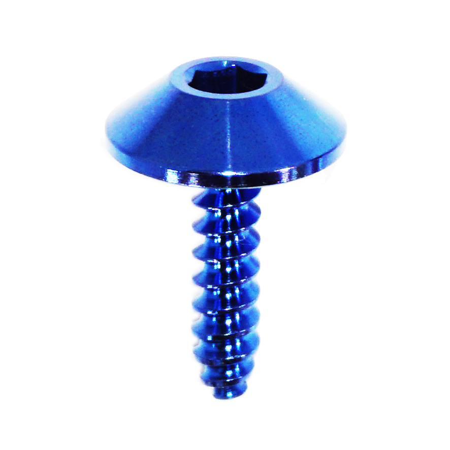ZSPEC Angled Coarse M4x16mm Fastener, Titanium Grade-5, Sold per Each

Lightweight, non-corrosive titanium materials. Utilizes M4 hex key for installation