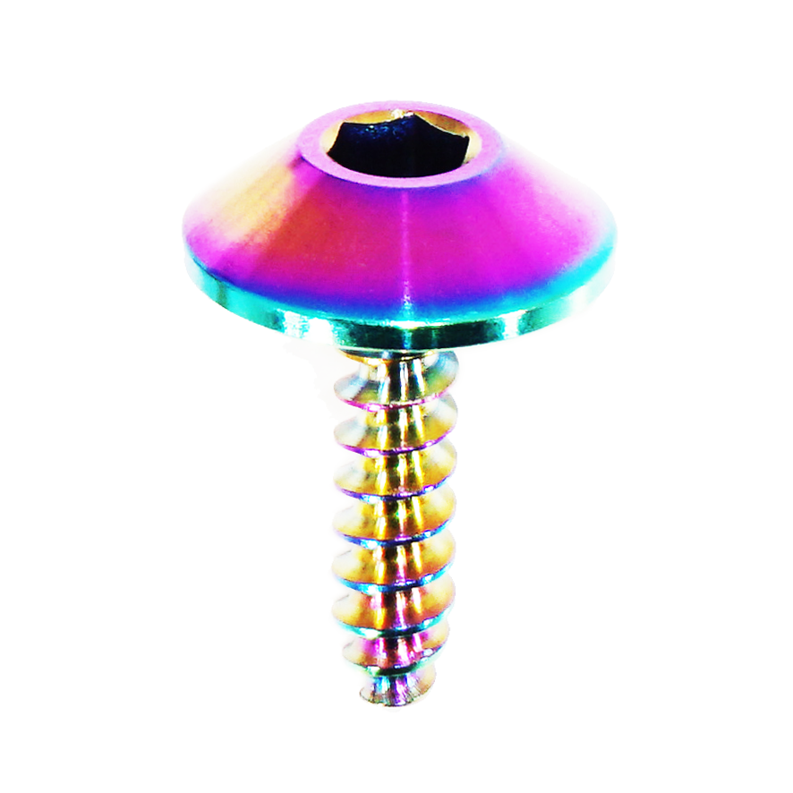 ZSPEC Angled Coarse M4x16mm Fastener, Titanium Grade-5, Sold per Each

Lightweight, non-corrosive titanium materials. Utilizes M4 hex key for installation