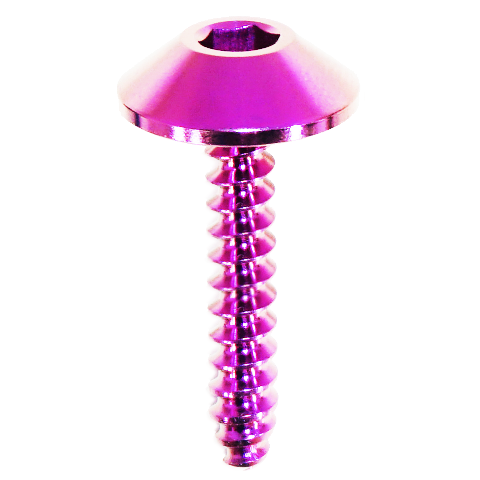 ZSPEC Angled Coarse M5x25mm Fastener, Titanium Grade-5, Sold per Each

Lightweight, non-corrosive titanium materials. Utilizes M4 hex key for installation