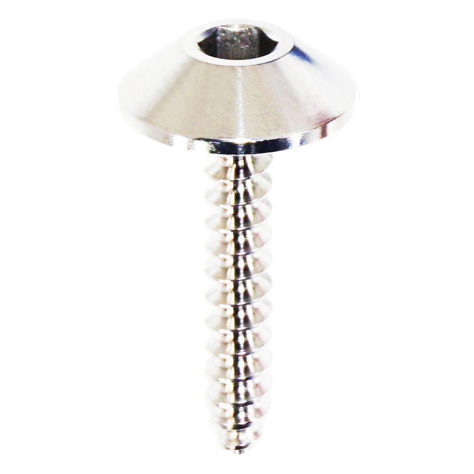 ZSPEC Angled Coarse M5x25mm Fastener, Titanium Grade-5, Sold per Each

Lightweight, non-corrosive titanium materials. Utilizes M4 hex key for installation