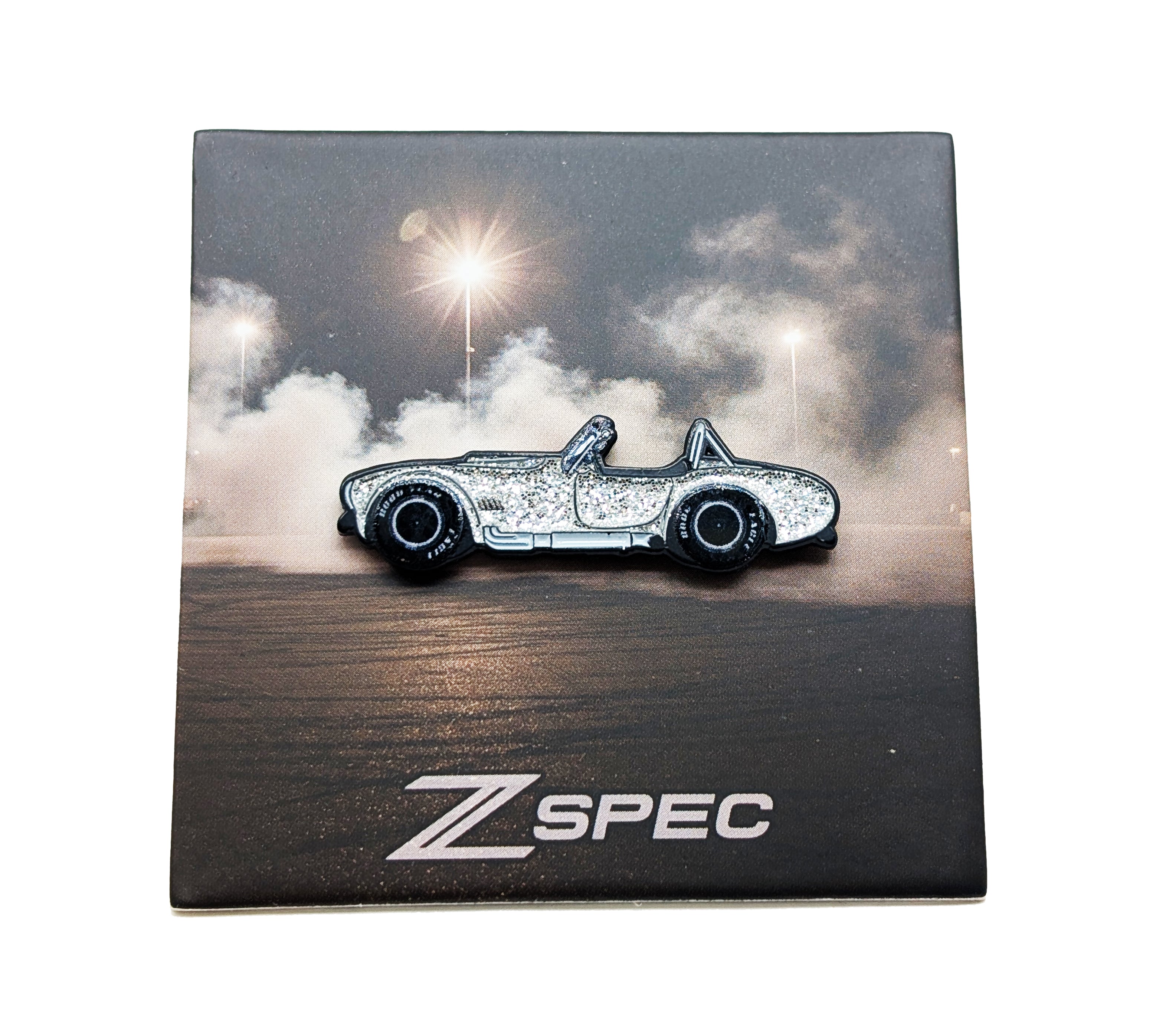 アクセサリー ZDR 035 ZSPEC Collector Lapel / Hat Pin - Classic Cobra Muscle Car