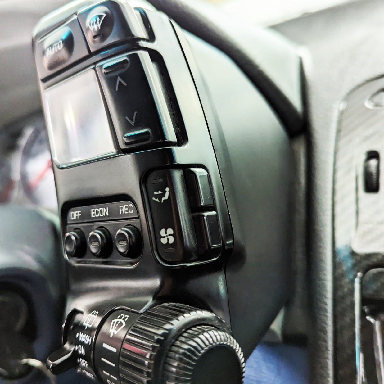 ZSPEC 300zx Z32 Mounting PODs for LHD Climate & Lighting Controls, Set - Left / Right - ZSPEC Design LLC - Hardware Fasteners - 300zx, 300zx pods, lhd, nissan, repro, z32, z32 pod - zspecdesign.com