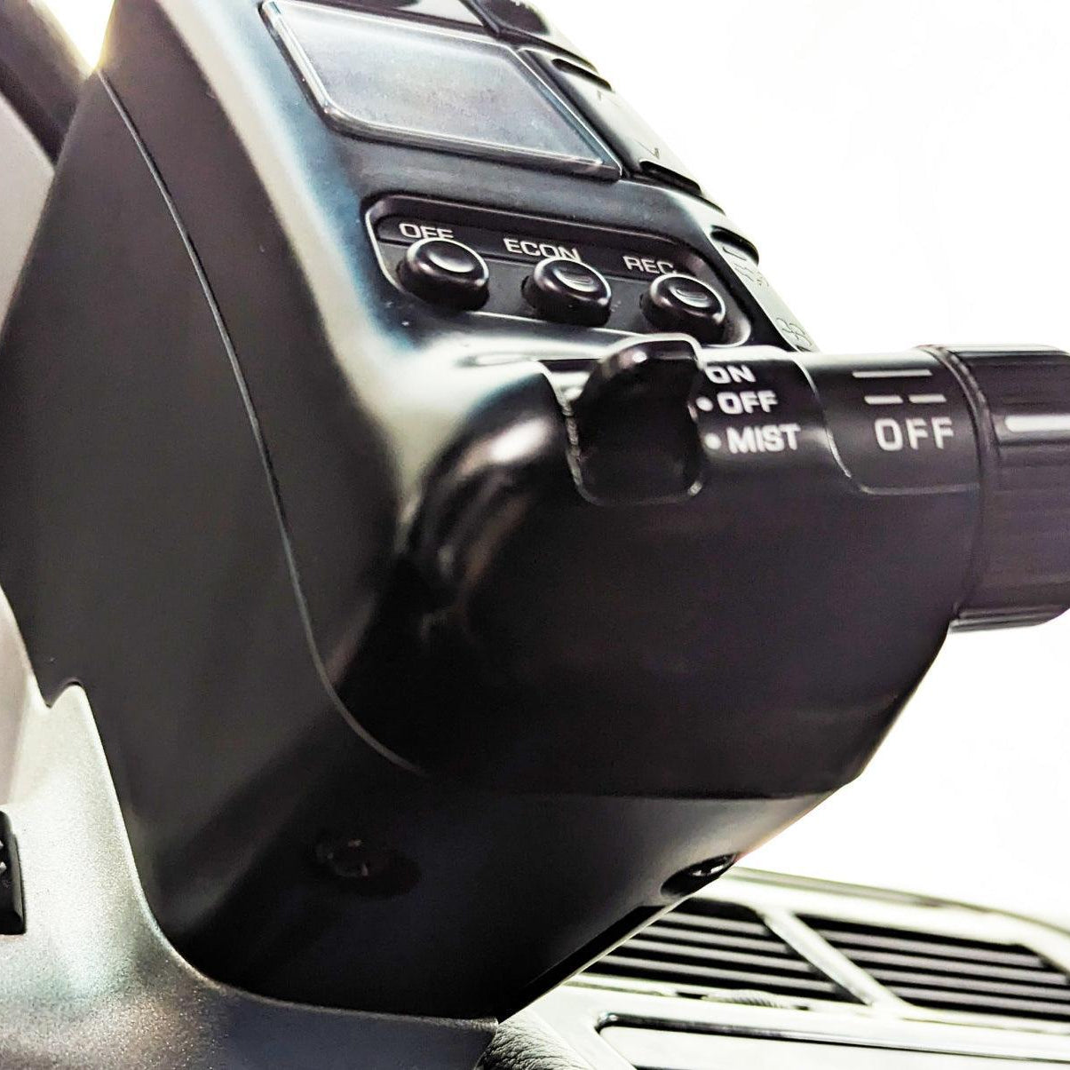 ZSPEC 300zx Z32 Mounting POD - RH (Right-Side) for Climate Controls, Sold Per Each - ZSPEC Design LLC - Hardware Fasteners - 300zx, 300zx pods, lhd, nissan, repro, z32, z32 pod - zspecdesign.com