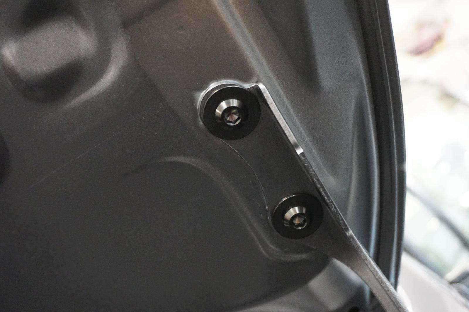 ZSPEC Hood Fastener Kit for the GR Corolla, Titanium - ZSPEC Design LLC - Hardware Fasteners - corolla, corolla gr, Fastener Kit, gr, toyota - zspecdesign.com