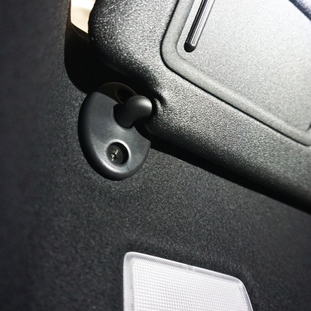 ZSPEC Sun-Visors Fastener Kit for the GR Corolla (driver & passenger-side), Titanium - ZSPEC Design LLC - Hardware Fasteners - corolla, corolla gr, Fastener Kit, gr, toyota - zspecdesign.com