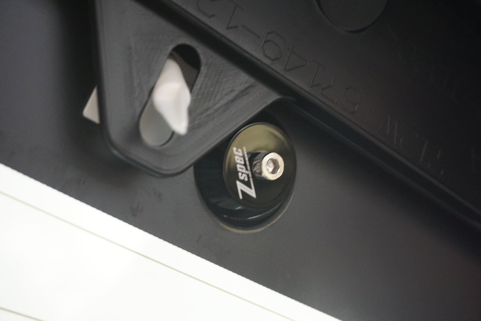 ZSPEC 44mm Rear Wiper Hole-Cover/Cap/Plug, Weatherproof fits GR Corolla, Black  Upgrade Performance Exterior Cap Plug Dress Up Bolts Billet Aluminum Delete Toyota GR Corolla 1.6L Inline 3-Cylinder