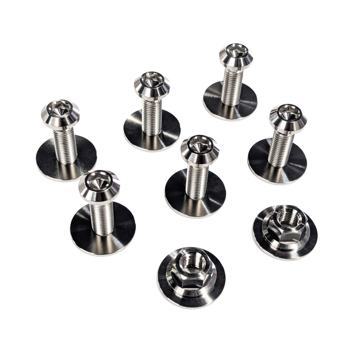 ZSPEC Titanium Front-Seats Fastener Kit for the Datsun 280zx S130 Platform