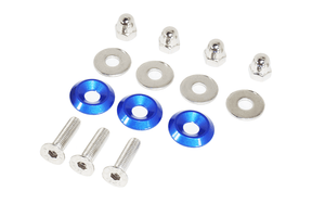 ZSPEC Engine Cover Fasteners for '03-09 Nissan 350z DE & HR, Stainless & Billet  Keywords Car Show NISMO vehicle car upgrade performance SUS304 Stainless Steel Plenum Engine Cover Plastic Hobby 