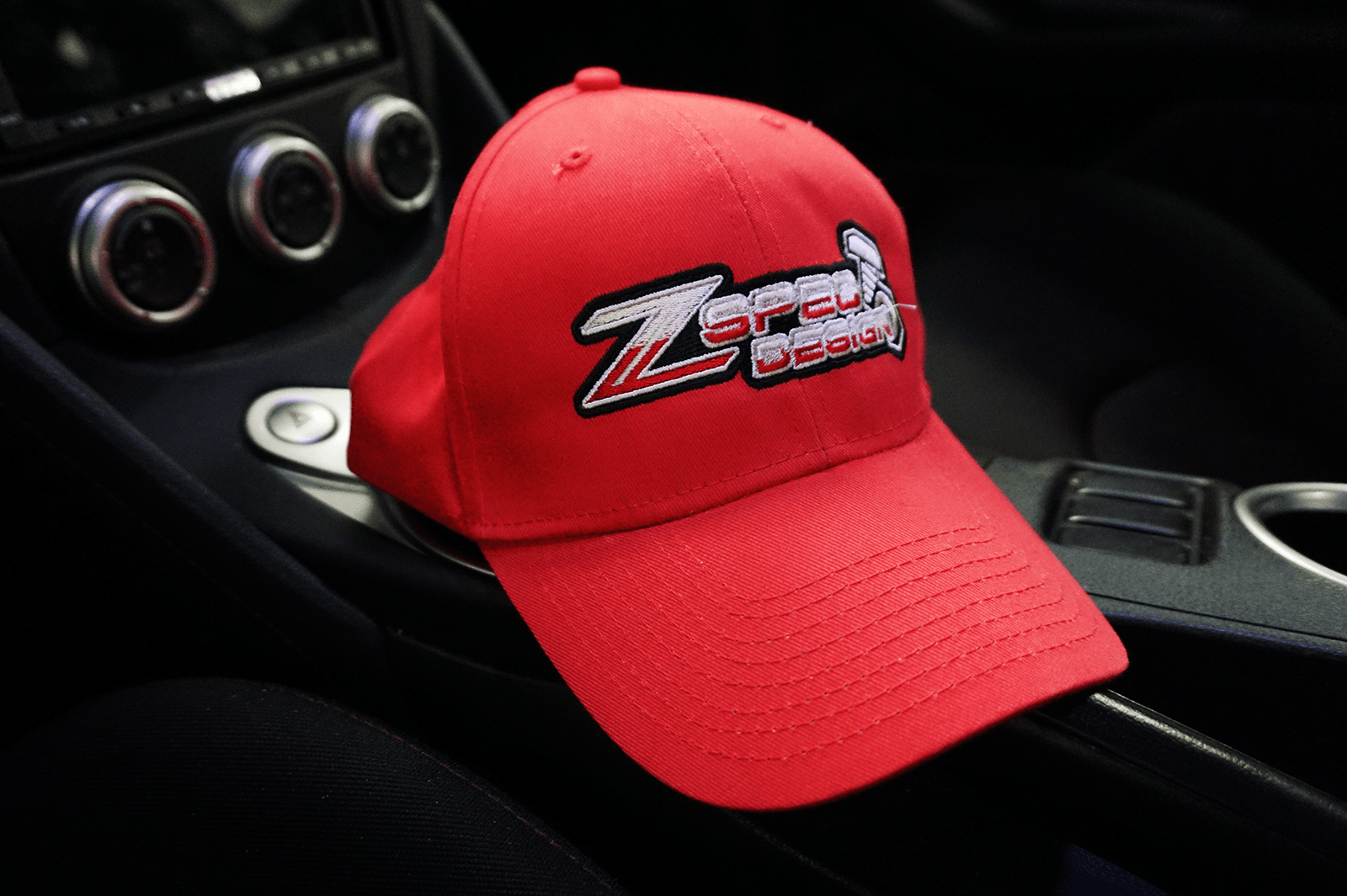 ZSPEC Design Lightweight Cotton Baseball-Style Hats, Red or Black, Adjustable - ZSPEC Design LLC - Shirts & Tops - apparel, clothing, hat, t-shirt, ZSPEC - zspecdesign.com