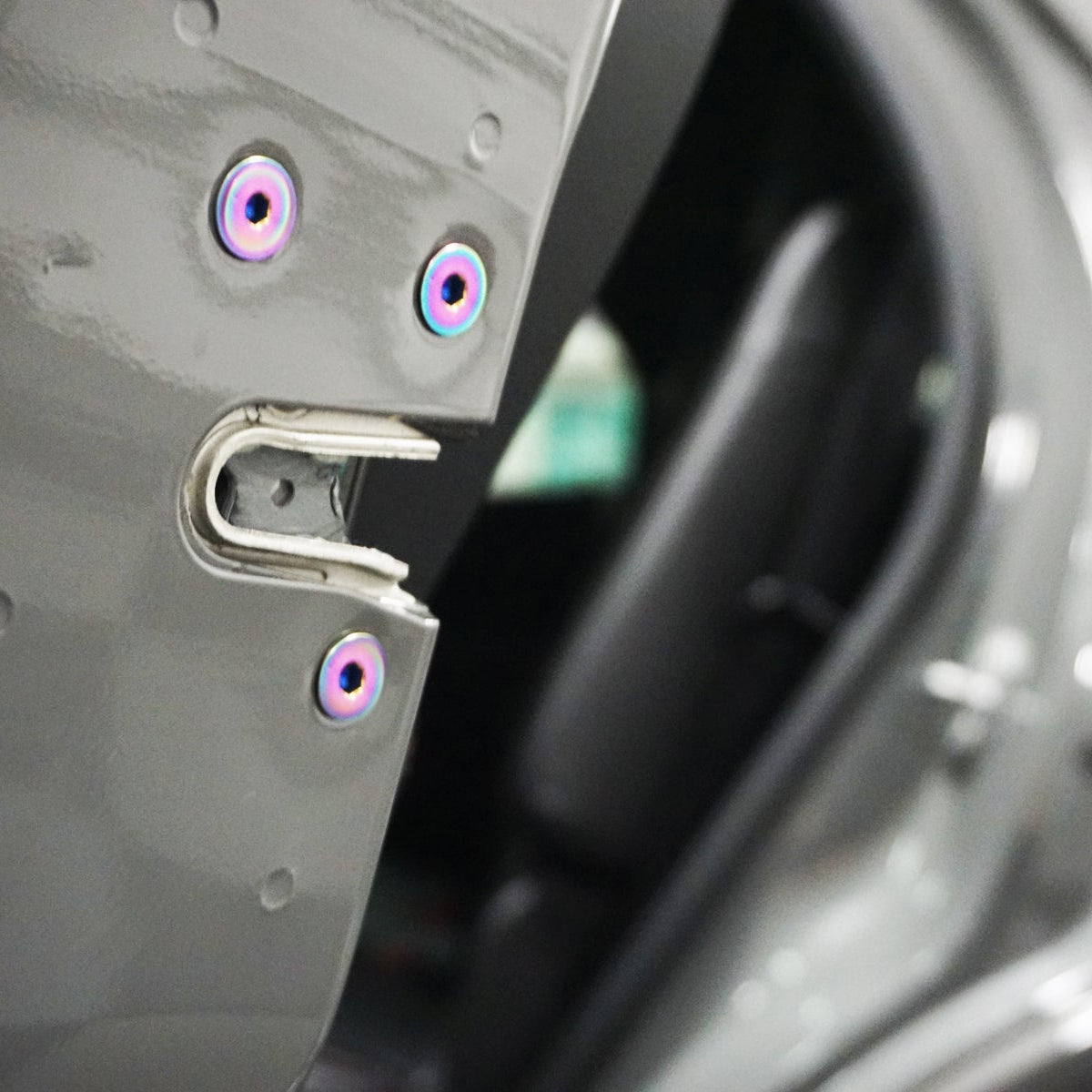 ZSPEC Door-Jams Fastener Kit for '14+ Dodge Durango WK2, Titanium - Dress Up Bolts Hardware Titanium GR5 Grade-5 Striker Latch - ZSPEC Design