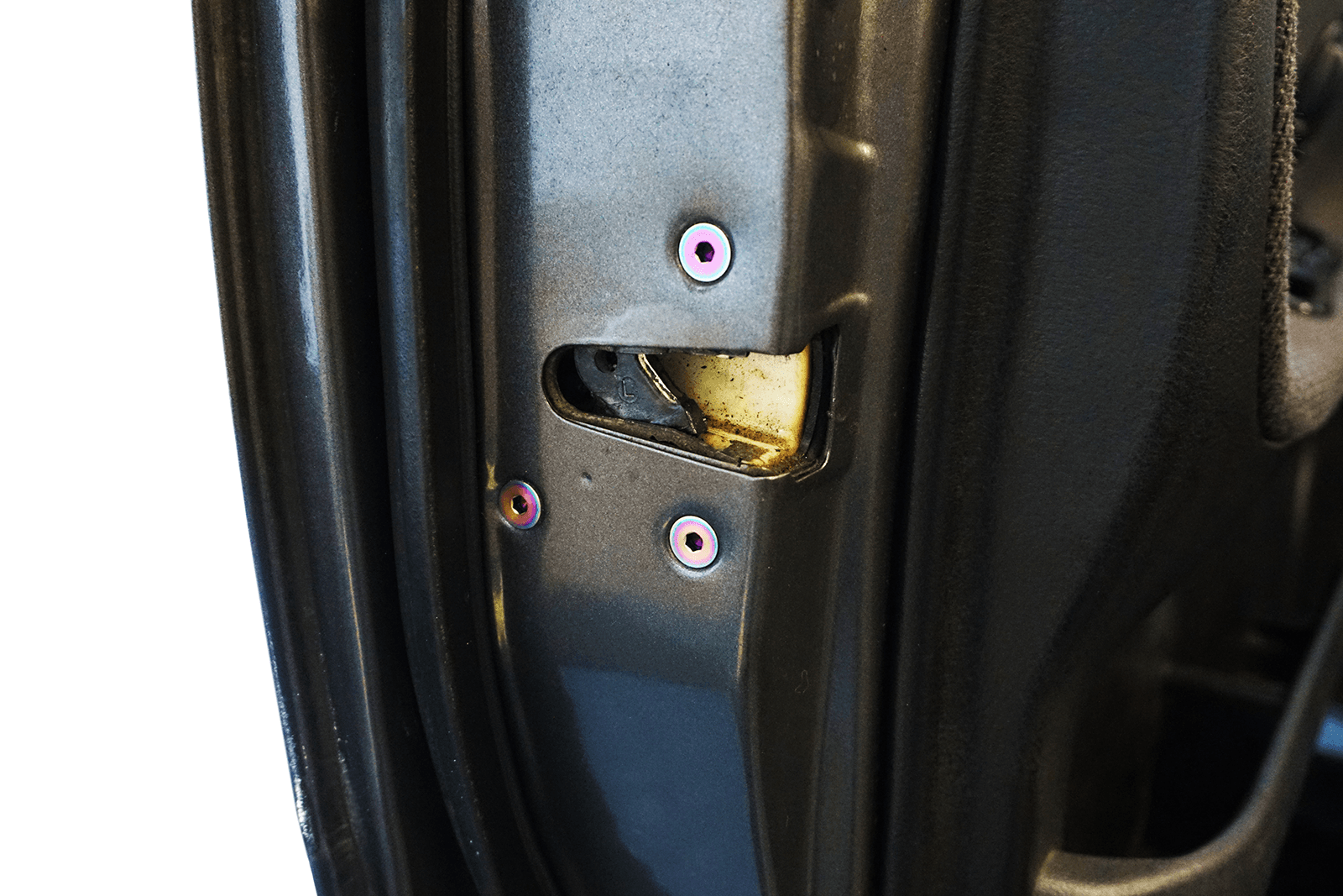 ZSPEC Door Jams Strikers/Latches/Sensors Dress Up Bolts Kit for Nissan 240sx S13 Titanium, by ZSPEC Dress Up Bolts Hardware Grade5 GR5 Burned Black Red Blue Silver Gold Purple NISMO
