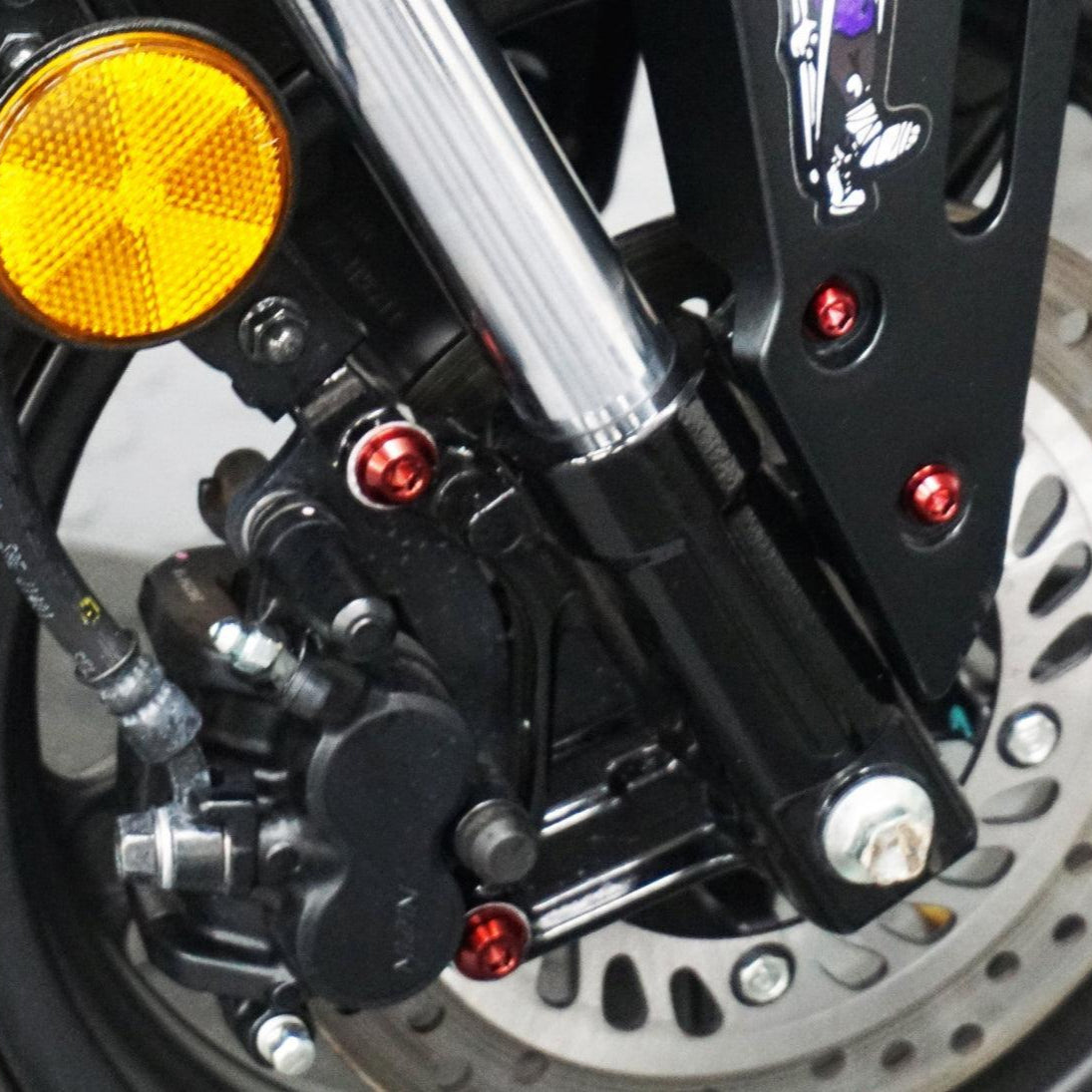 ZSPEC Dress-Up Bolts® Hardware Kit for the 2021+ Honda Grom Platform, Titanium - ZSPEC Design LLC - Hardware Fasteners - Fastener Kit, grom, honda, Motorcycle - zspecdesign.com