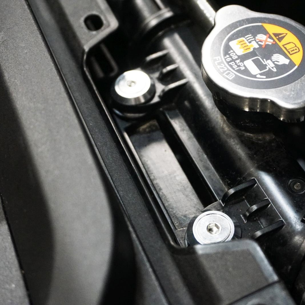 ZSPEC "Stage 3" Dress Up Bolts® Fastener Kit for 2020-2024 Mazda CX-30, Stainless & Billet - ZSPEC Design LLC - Hardware Fasteners - cx-30, Fastener Kit, mazda, stage 3 - zspecdesign.com