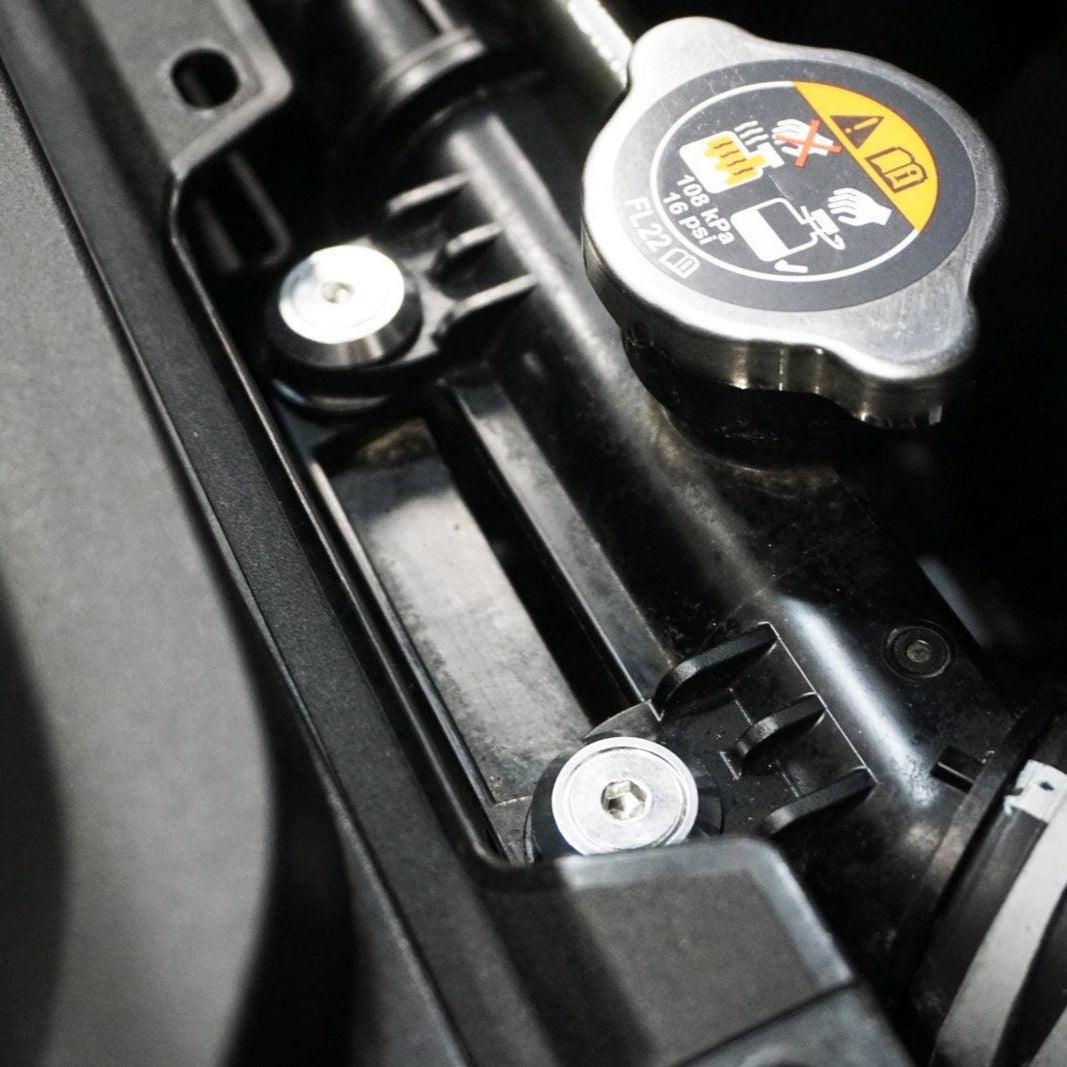 ZSPEC "Stage 2" Dress Up Bolts® Fastener Kit for 2020-2024 Mazda CX-30, Stainless & Billet - ZSPEC Design LLC - Hardware Fasteners - cx-30, Fastener Kit, mazda, stage 2 - zspecdesign.com