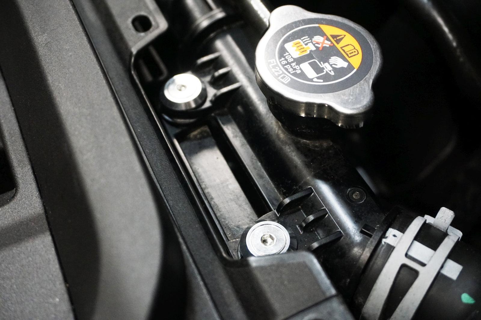 ZSPEC "Stage 2" Dress Up Bolts® Fastener Kit for 2020-2024 Mazda CX-30, Stainless & Billet - ZSPEC Design LLC - Hardware Fasteners - cx-30, Fastener Kit, mazda, stage 2 - zspecdesign.com