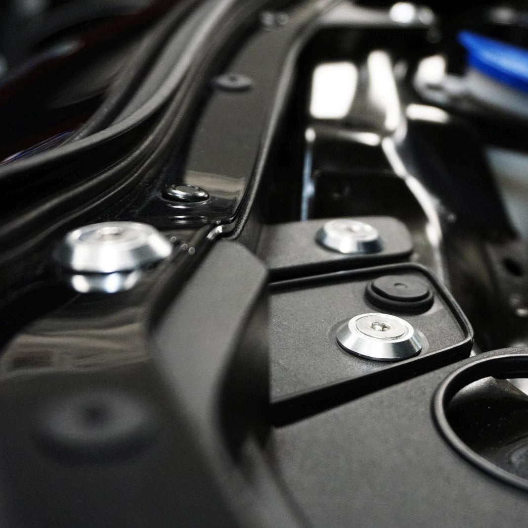 ZSPEC "Stage 2" Dress Up Bolts® Fastener Kit for 2020-2024 Mazda CX-30, Stainless & Billet - ZSPEC Design LLC - Hardware Fasteners - cx-30, Fastener Kit, mazda, stage 2 - zspecdesign.com