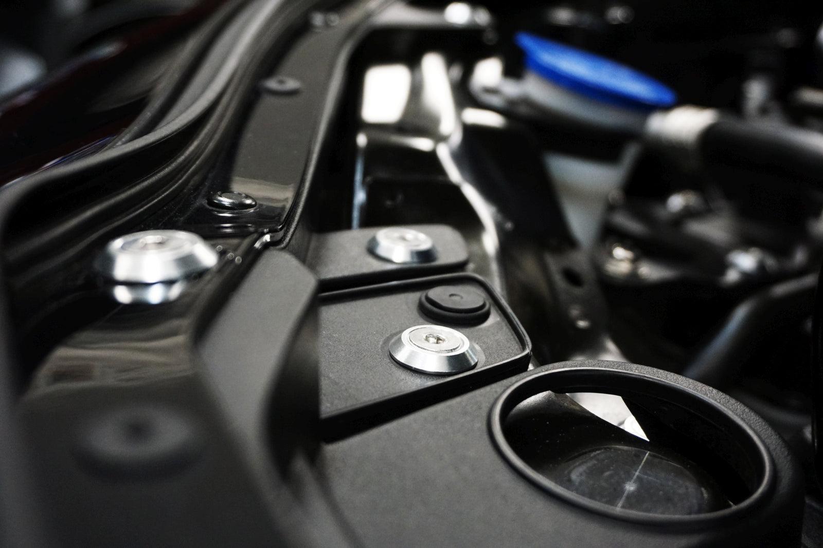 ZSPEC "Stage 2" Dress Up Bolts® Fastener Kit for 2020-2024 Mazda CX-30, Stainless & Billet - ZSPEC Design LLC - Hardware Fasteners - cx-30, Fastener Kit, mazda, stage 2 - zspecdesign.com