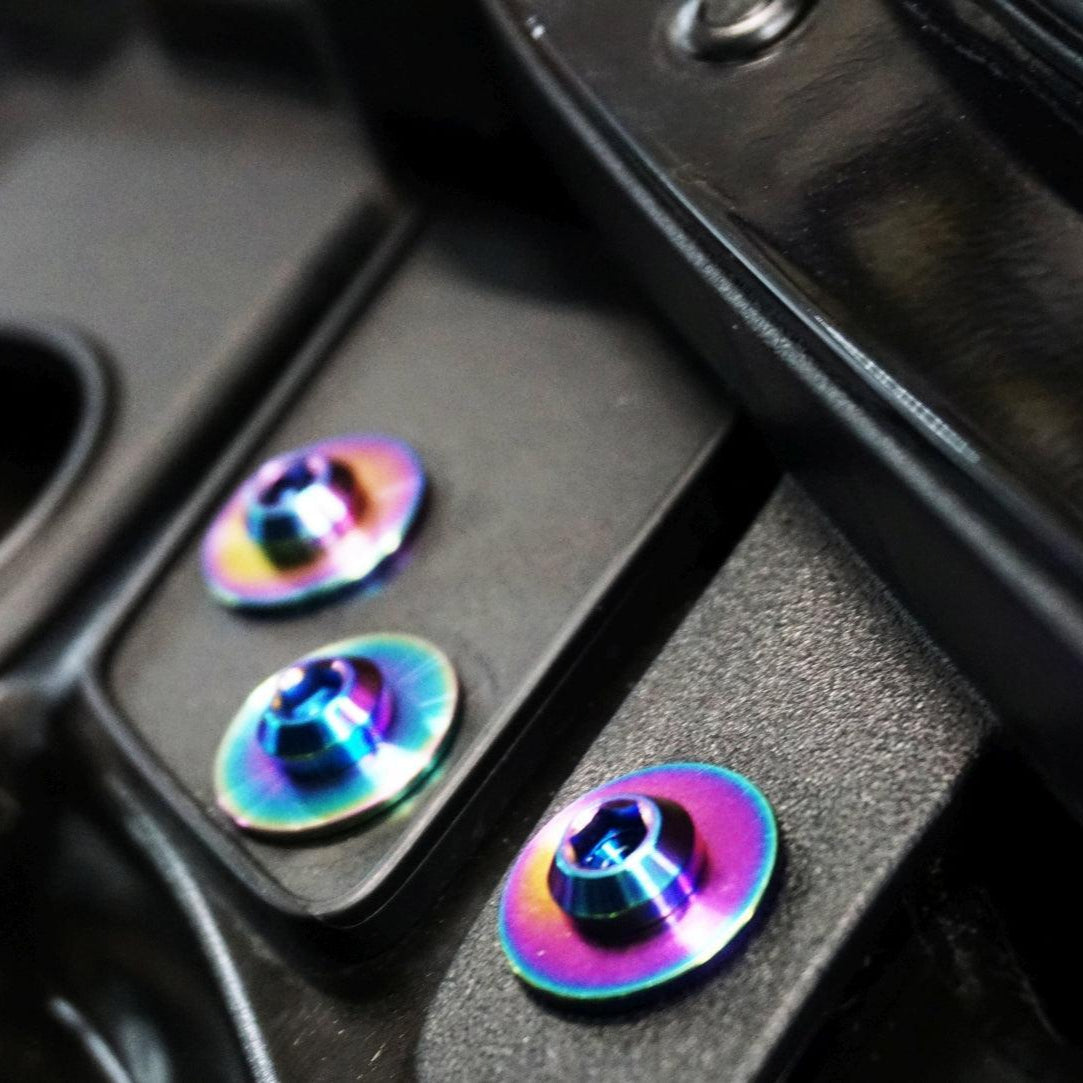 ZSPEC "Stage 3" Dress Up Bolts® Fastener Kit for the '20-24 Mazda CX-30, Titanium - ZSPEC Design LLC - Hardware Fasteners - cx-30, Fastener Kit, mazda, stage 3 - zspecdesign.com