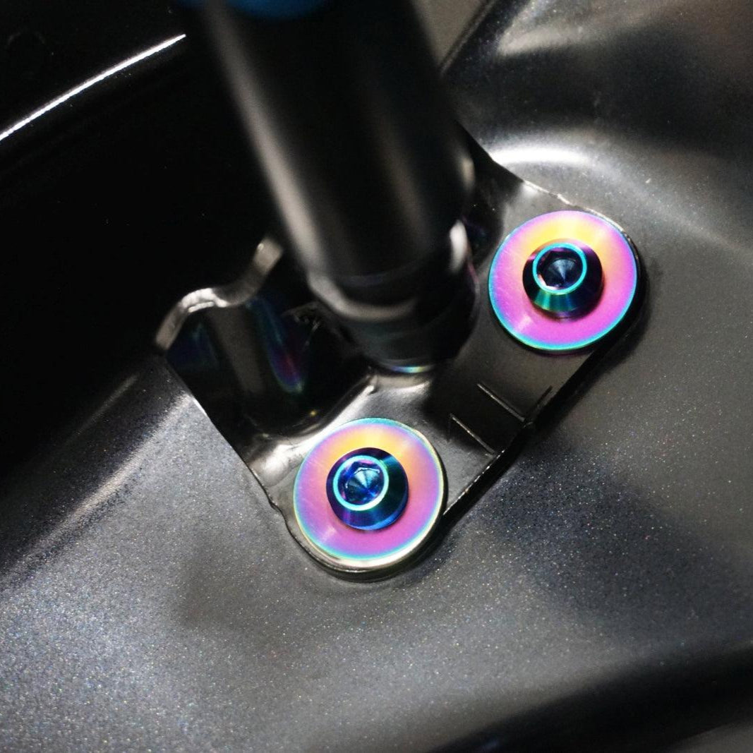 ZSPEC "Stage 3" Dress Up Bolts® Fastener Kit for the '20-24 Mazda CX-30, Titanium - ZSPEC Design LLC - Hardware Fasteners - cx-30, Fastener Kit, mazda, stage 3 - zspecdesign.com