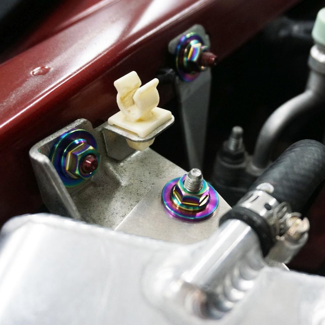 ZSPEC "Stage 2" Dress Up Bolts® Fastener Kit for Mazda Miata NC, Titanium Hardware - ZSPEC Design LLC - Hardware Fasteners - Fastener Kit, mazda, miata, nc, stage 2 - zspecdesign.com