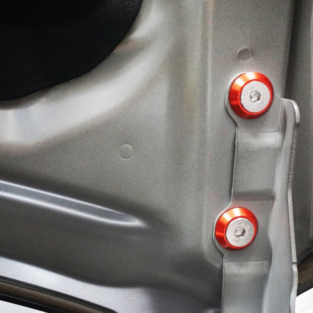 ZSPEC "Stage 3" Dress Up Bolts® Fastener Kit for '23+ Mitsubishi Mirage, Stainless & Billet - ZSPEC Design LLC - Hardware Fasteners - Fastener Kit, mirage, mitsubishi, stage 3, Washer Color - zspecdesign.com