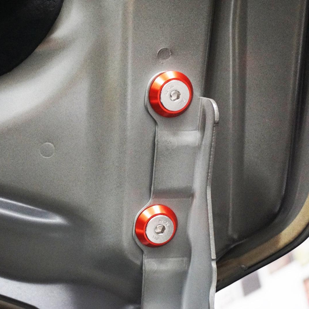 ZSPEC "Stage 2" Dress Up Bolts® Fastener Kit for '23+ Mitsubishi Mirage, Stainless & Billet - ZSPEC Design LLC - Hardware Fasteners - Fastener Kit, mirage, mitsubishi, stage 2, Washer Color - zspecdesign.com