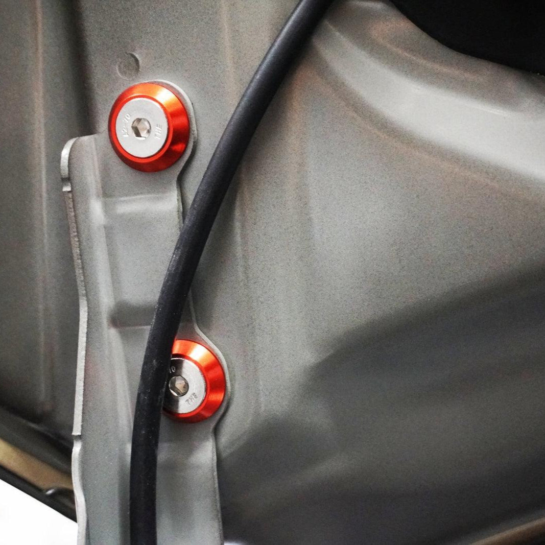 ZSPEC "Stage 3" Dress Up Bolts® Fastener Kit for '23+ Mitsubishi Mirage, Stainless & Billet - ZSPEC Design LLC - Hardware Fasteners - Fastener Kit, mirage, mitsubishi, stage 3, Washer Color - zspecdesign.com