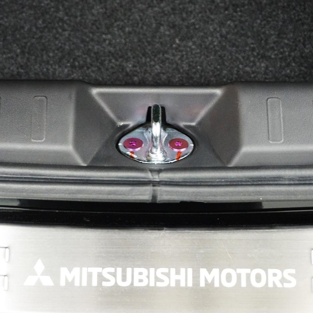 ZSPEC "Stage 3" Dress Up Bolts® Fastener Kit for '23+ Mitsubishi Mirage, Titanium - ZSPEC Design LLC - Hardware Fasteners - Fastener Kit, mirage, mitsubishi, stage 3, Washer Color - zspecdesign.com