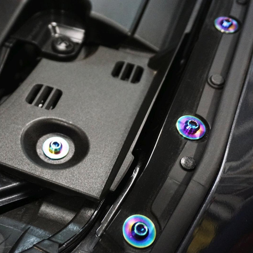 ZSPEC "Stage 2" Dress Up Bolts® Fastener Kit for '18-24 Subaru CrossTrek, Titanium - ZSPEC Design LLC - Hardware Fasteners - crosstrek, Fastener Kit, stage 2, subaru, Washer Color - zspecdesign.com