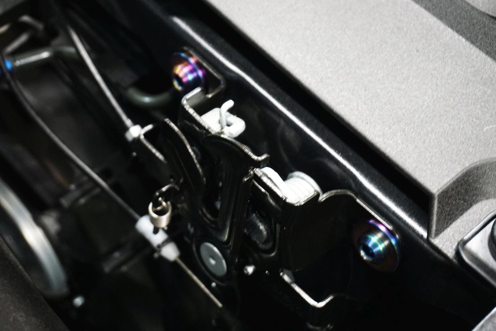 ZSPEC "Stage 2" Dress Up Bolts® Fastener Kit for '18-24 Subaru CrossTrek, Titanium  Keywords Engine Bay Upgrade Performance Merchandise Grade-5 GR5 Dress Up Bolts Hardware Design Car Auto JDM USDM