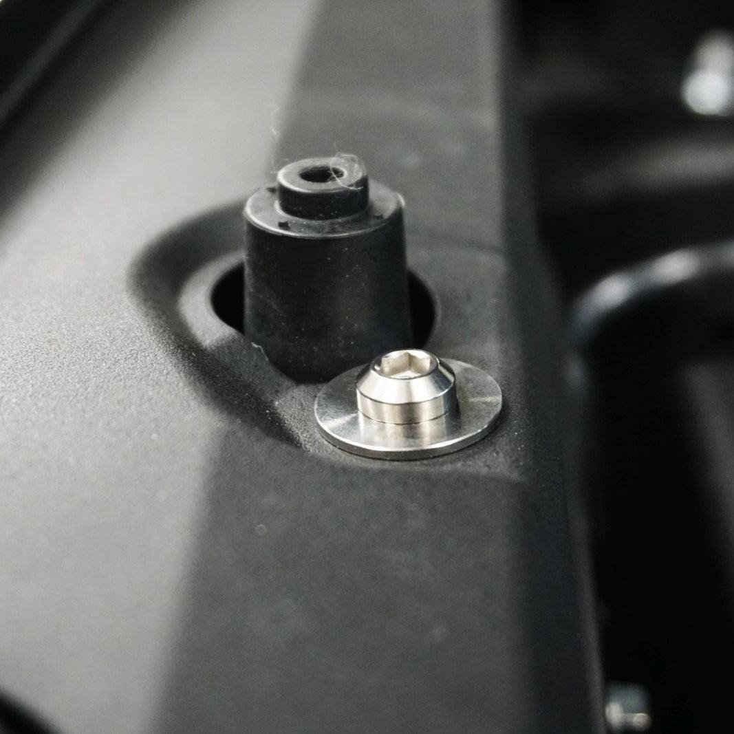 ZSPEC Titanium Plastic Clips Replacement Kit for Subaru CrossTrek '18-24 - ZSPEC Design LLC - Hardware Fasteners - clip replacement, crosstrek, Fastener Kit, subaru, titanium - zspecdesign.com