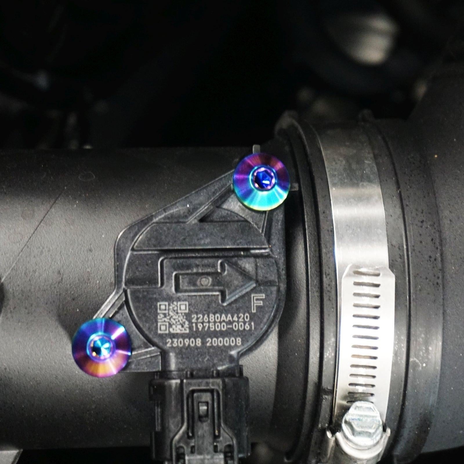 ZSPEC "Stage 1" Dress Up Bolts® Fastener Kit for '18-24 Subaru CrossTrek, Titanium - ZSPEC Design LLC - Hardware Fasteners - crosstrek, Fastener Kit, stage 1, subaru, Washer Color - zspecdesign.com