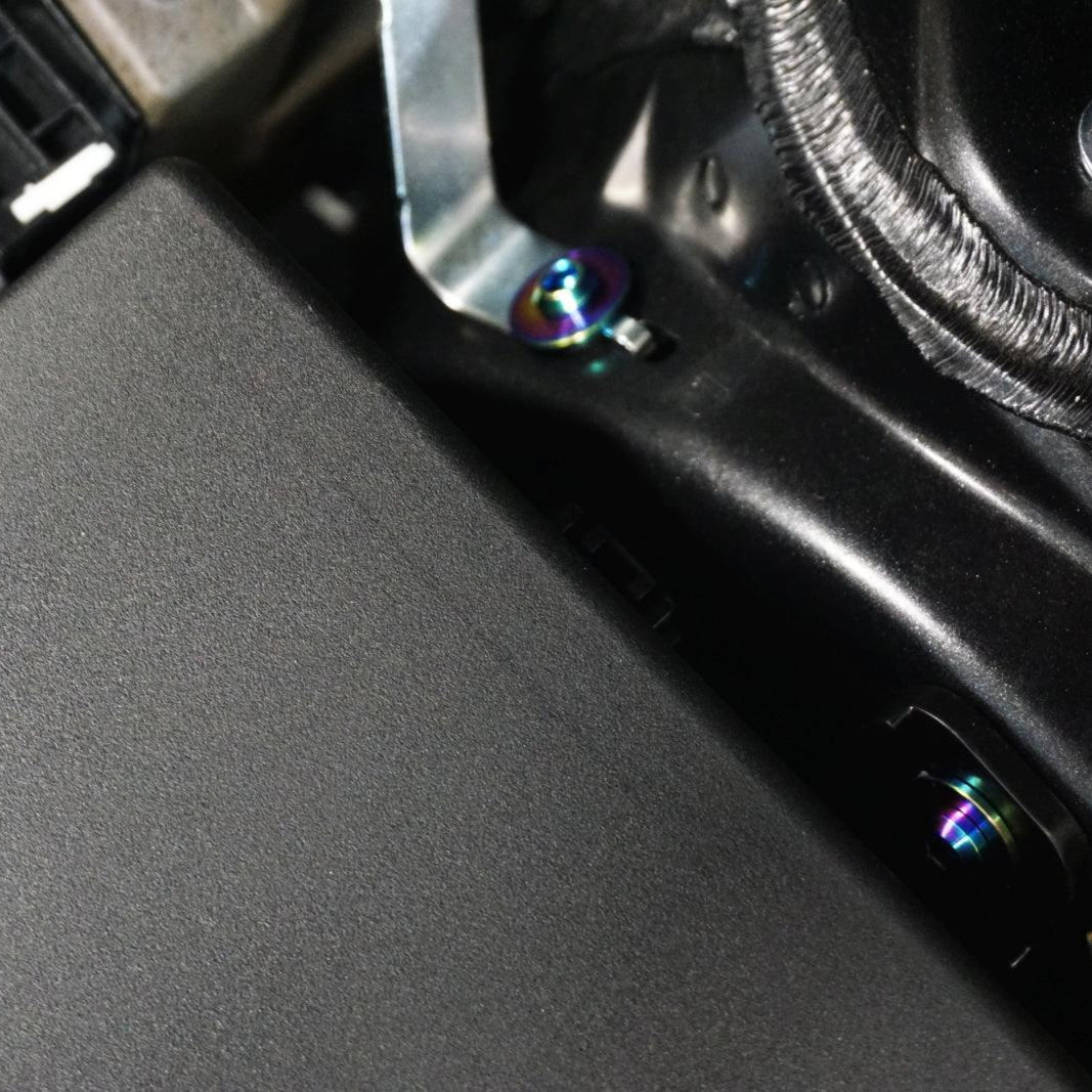 ZSPEC "Stage 2" Dress Up Bolts® Fastener Kit for '18-24 Subaru CrossTrek, Titanium - ZSPEC Design LLC - Hardware Fasteners - crosstrek, Fastener Kit, stage 2, subaru, Washer Color - zspecdesign.com