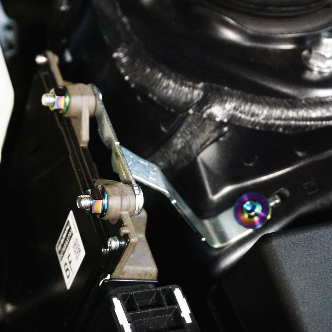 ZSPEC "Stage 2" Dress Up Bolts® Fastener Kit for '18-24 Subaru CrossTrek, Titanium - ZSPEC Design LLC - Hardware Fasteners - crosstrek, Fastener Kit, stage 2, subaru, Washer Color - zspecdesign.com