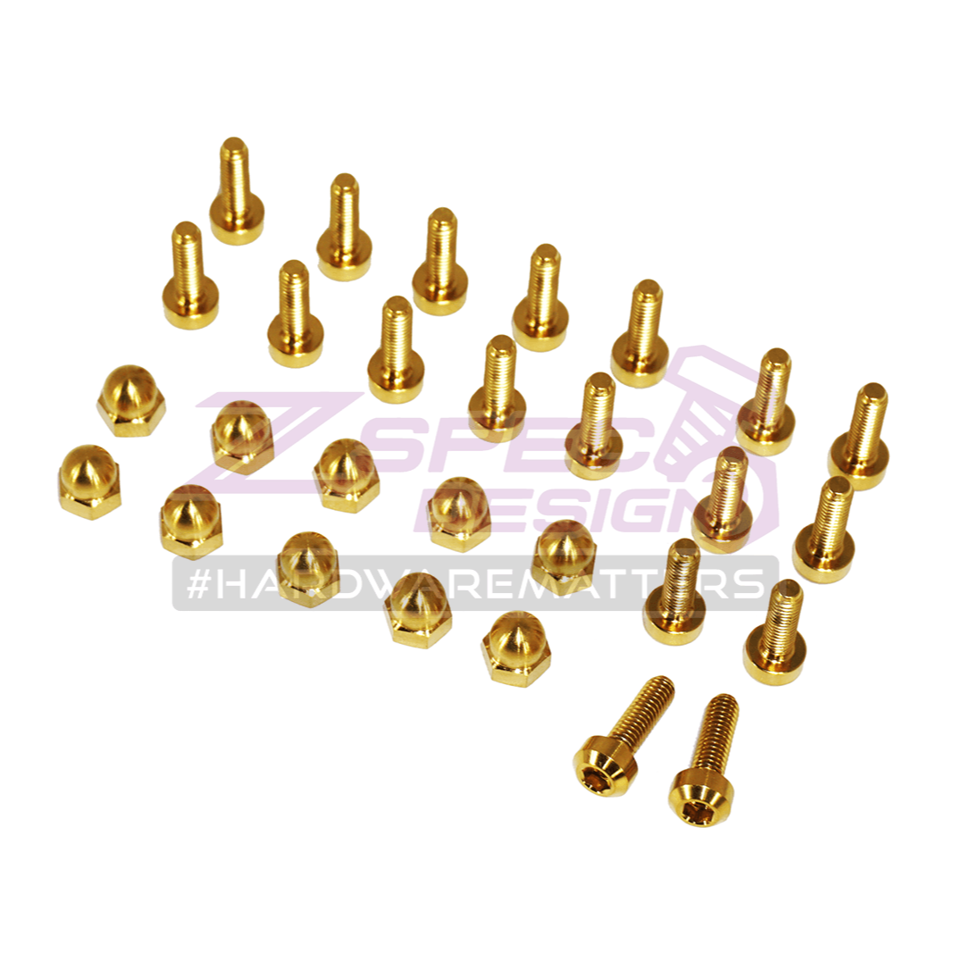 ZSPEC Blow Off Valve BOV Hardware Kit for HKS Super SQV4/SSQV, Titanium Grade-5 - ZSPEC Design LLC - Hardware Fasteners - bov, Fastener Kit, hks, sqv4, ssqv, titanium - zspecdesign.com