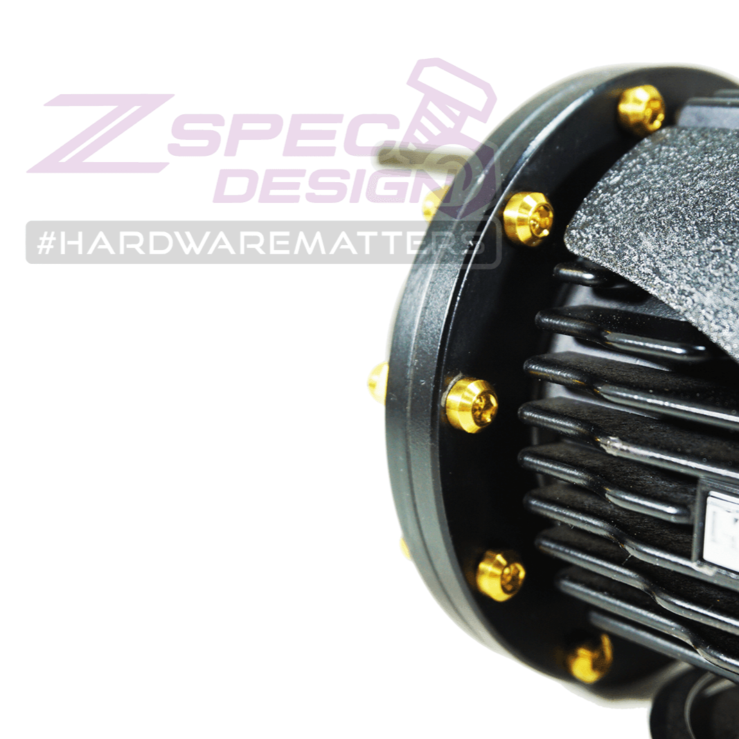 ZSPEC Blow Off Valve BOV Hardware Kit for HKS Super SQV4/SSQV, Titanium Grade-5 - ZSPEC Design LLC - Hardware Fasteners - bov, Fastener Kit, hks, sqv4, ssqv, titanium - zspecdesign.com