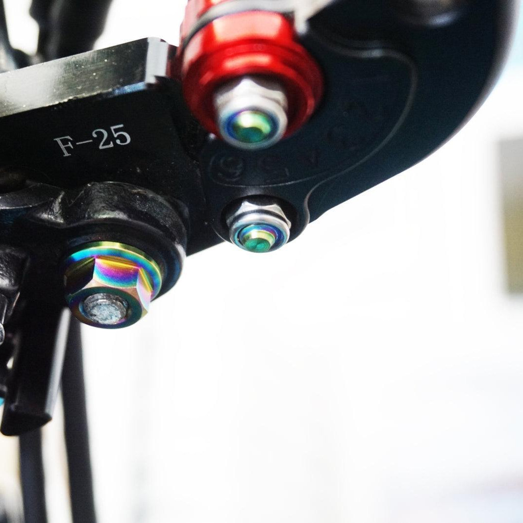 ZSPEC Dress-Up Bolts® Hardware Kit for the 2021+ Honda Grom Platform, Titanium - ZSPEC Design LLC - Hardware Fasteners - Fastener Kit, grom, honda, Motorcycle - zspecdesign.com