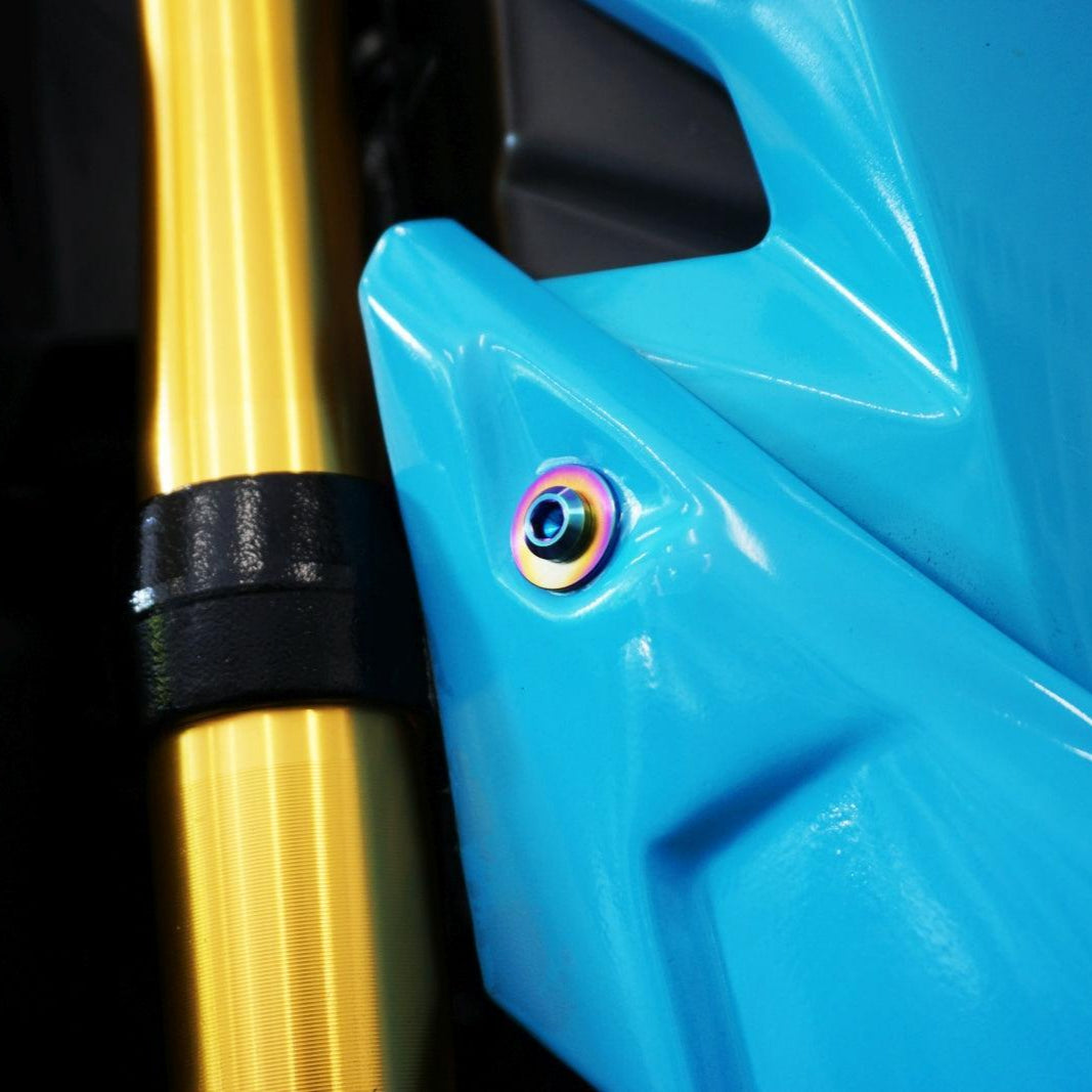 ZSPEC "Front Fender Fairing" Fastener Kit for the Honda Grom, Grade-5 Titanium - ZSPEC Design LLC - Hardware Fasteners - Fastener Kit, grom, honda, Motorcycle - zspecdesign.com