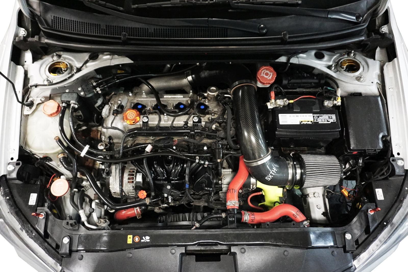 ZSPEC "Stage 3" Dress Up Bolts® Fastener Kit for '17-18 Hyundai Elantra, Stainless & Billet Aluminum  Engine Bay Dress Up Hardware Kit Upgrade Performance Auto Car Import JDM KDM USDM
