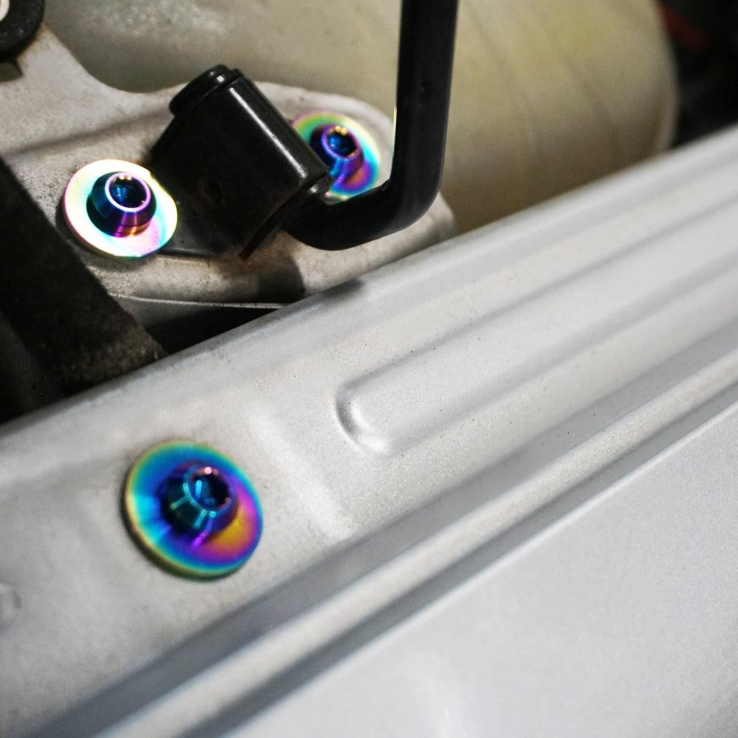 ZSPEC Shock Towers Dress Up Bolts® Fastener Kit for '17+ Hyundai Elantra, Titanium - ZSPEC Design LLC - Hardware Fasteners - elantra, Fastener Kit, hyundai - zspecdesign.com